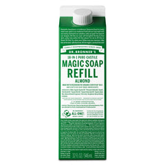 Almond - Pure-Castile Magic Soap Refill